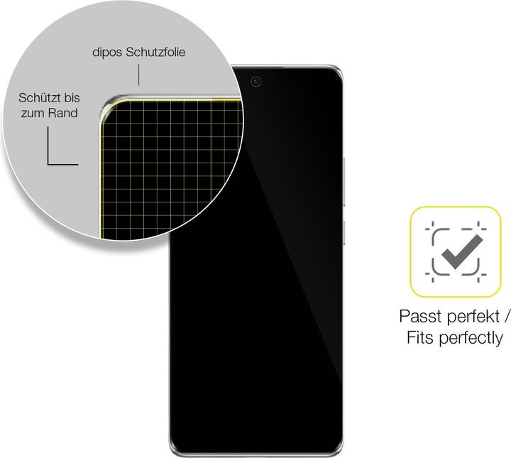 Image du produit Dipos Film de Protection d’écran Full-Cover 3D (2 pièce(s), Oppo Reno 11)