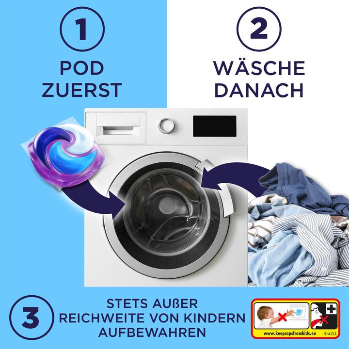 Produktbild Lenor PODS® 100 Waschladungen (100 Waschgänge, Pods)