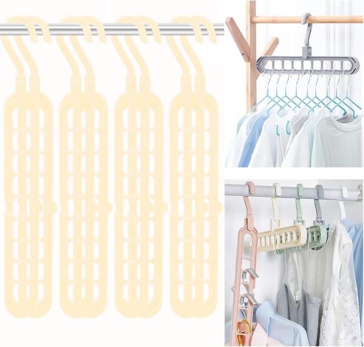 Actual product image König Design Magical space-saving trouser hanger Coat hanger Trouser hanger Multiple trouser hangers (1 x)