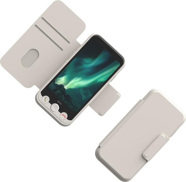 Actual product image Doro Wallet Case bone für Aurora A1x (Oppo A11)