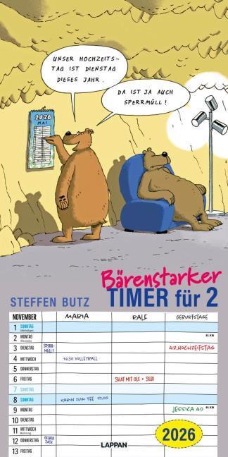 Image du produit Bärenstarker Planer für zwei 2026 (Allemand)