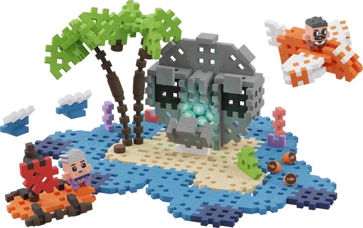Actual product image Marioinex Mini Waffle Blocks 148 Days Treasure Island