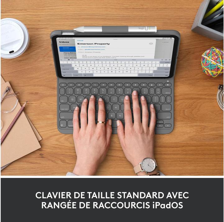 Actual product image Logitech SLIM FOLIO FOR IPAD (10TH GEN) (CH, iPad 10.9 (2022))