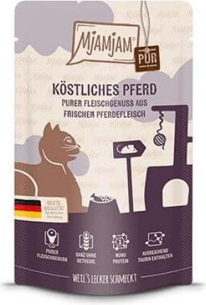 Produktbild Mjamjam Cat köstliches Pferd pur (Adult, 12 Stk., 1500 g)