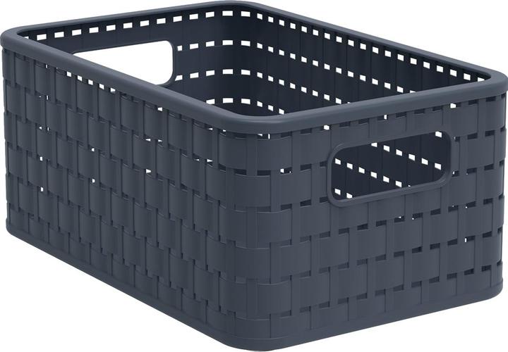 Rotho Basket Country, A5 111520621 6l, Iris dark blue (1 x)