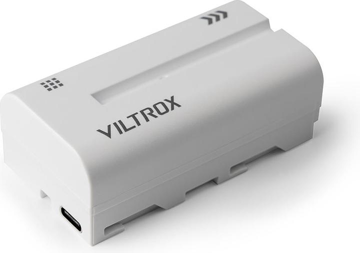 Viltrox NP F550 Battery 2200mah with USB C Charging Port (Rechargeable battery)