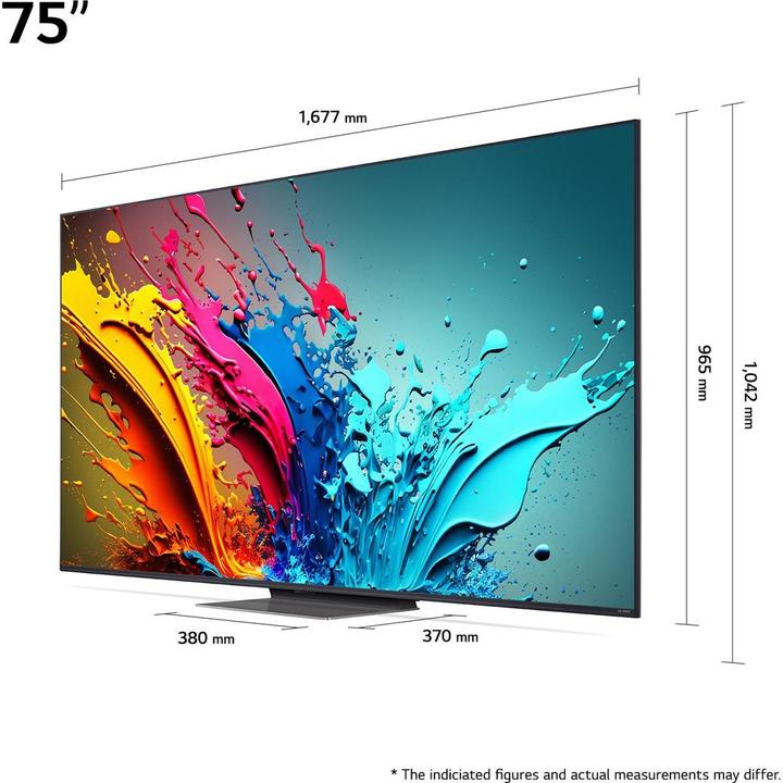 Produktbild LG 75QNED86T6A (75", QNED86, QNED, 4K, 2024)