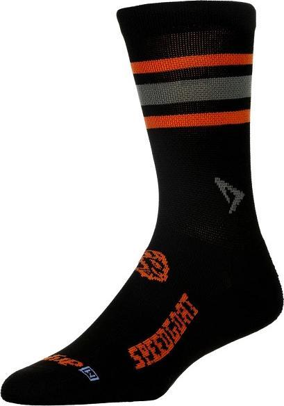 Foliage Green, Black, Orange