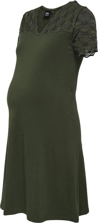 Produktbild Only Maternity Curvy V-Ausschnitt Kleid mit kurzen Ärmeln (M)