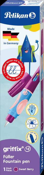 Produktbild Pelikan Füllhalter Griffix 820264 sweet berry, Rechtshänder (Sweet Berry, 1 x)