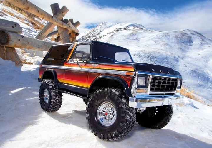 Actual product image Traxxas TRX-4 79 Ford Bronco sunset 1/10 Crawler RTR Brushed, Clipless, without battery and charger (RTR Ready-to-Run)