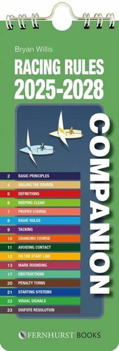 Image du produit Racing Rules Companion 2025-2028 (Anglais, Bryan Willis, 2024)