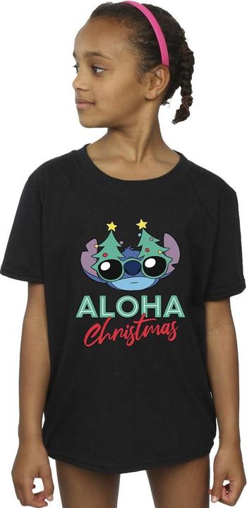 Immagine prodotto Disney Lilo And Stitch Christmas Tree Shades Maglietta Ragazze (116)