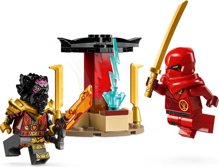 Actual product image LEGO 71789 Chase with Kai's speedster and Ras' motorbike (71789, LEGO Ninjago)
