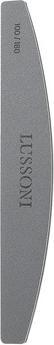 Tools for Beauty T4B LUSSONI MYLAR Half Moon Nail Files 100/180 Grit for Gel or Acrylic Nails - Pack of 20