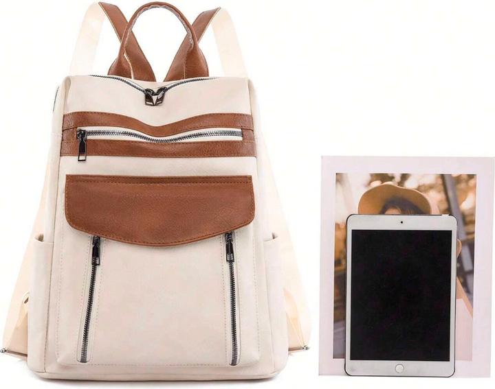 Immagine prodotto Only-Bags.Store Zaino da donna casual e multifunzionale, zaino giornaliero con cerniera a scomparsa