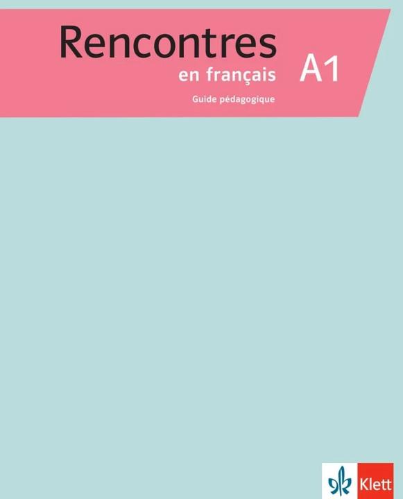 Actual product image Rencontres en français A1 (French, German, Ernst Klett Languages, 2022)