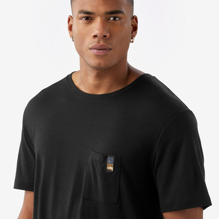 Produktbild Simond Merinoshirt Herren kurzarm 100 % Merinowolle - schwarz (L)