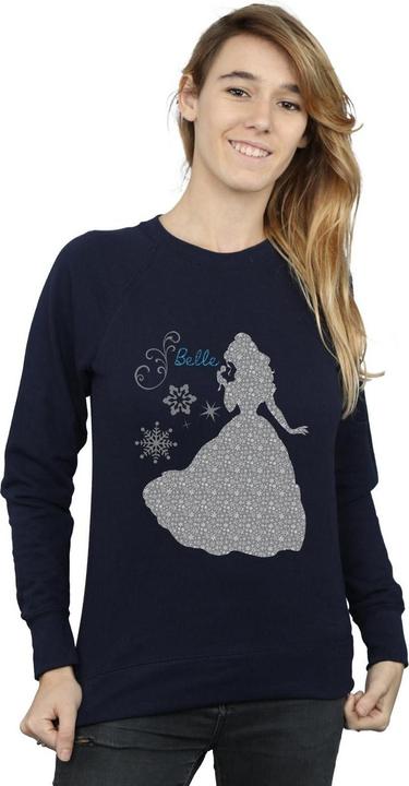 Produktbild Disney Princess Belle Christmas Silhouette Sweatshirt (XXL)