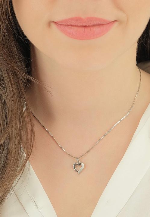 Produktbild Muau Pendant heart yellow gold 750, 16x11mm (750/18K Gelbgold)