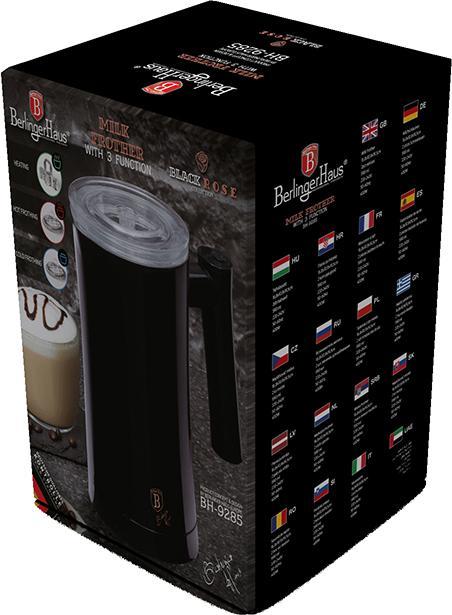 Produktbild BerlingerHaus Milchaufschäumer Black Rose Collection (59 cl)