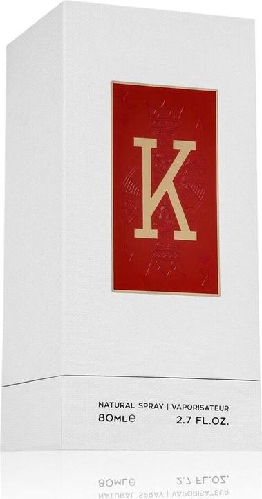 Produktbild Ameer Al Oud Fragrance World King Eau de Parfum Parfüm für Unisex 80ml (Eau de Parfum, 80 ml)