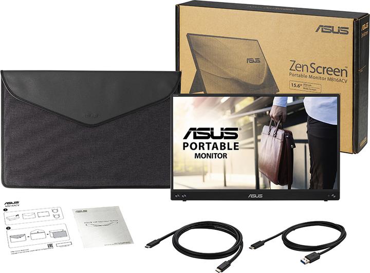 Produktbild ASUS ZenScreen MB16ACV (1920 x 1080 Pixel, 15.60")