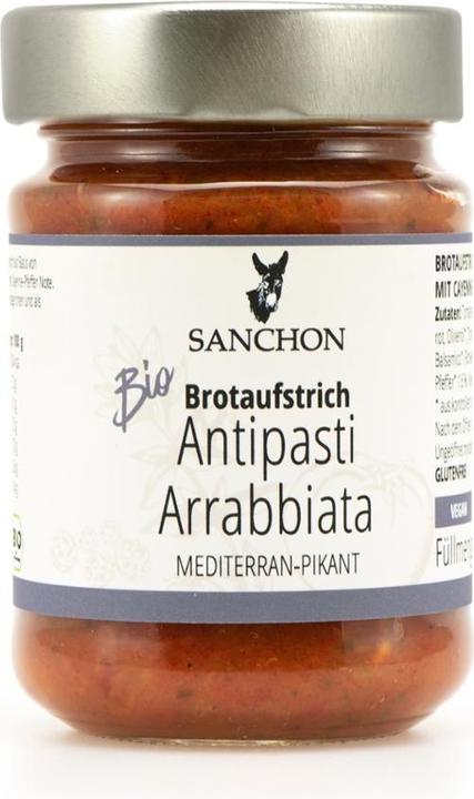 Produktbild Sanchon Brotaufstrich Antipasti Arrabbiata (Glas) (190 g)