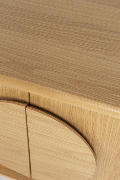 Immagine prodotto Zuiver Credenza Groove 2 Ante Rovere Naturale (82 x 40 x 58 cm)