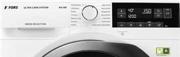 Image du produit Fors WA960 (9 kg, Gauche)