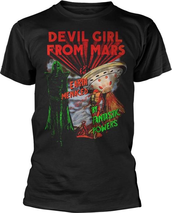 Image du produit Universal Textiles PLAN 9 - DEVIL GIRL FROM MARS Men's Tee (S)