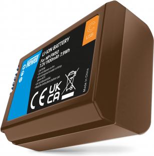 Actual product image Newell replacement NP-FW50 USB-C battery for Sony (Rechargeable battery)