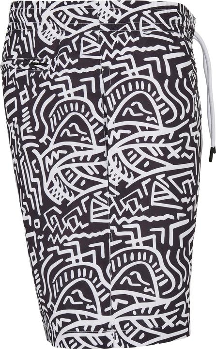 Produktbild Urban Classics Pattern Swim Shorts (L)
