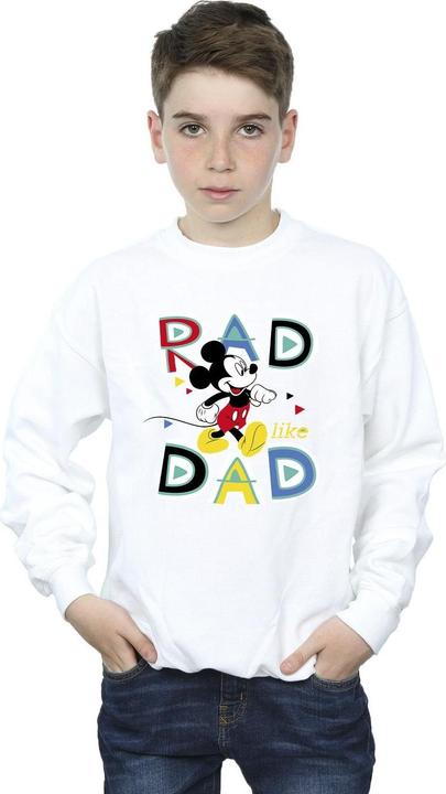Actual product image Disney Boys Mickey Mouse Rad Dad Sweatshirt (152, 158)
