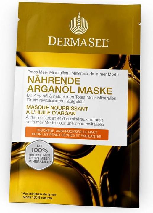 Actual product image DermaSel Mask Argan Oil German/French (12 ml)
