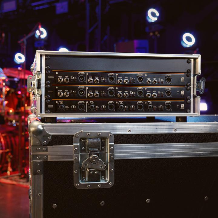 Actual product image Palmer Audio BRIDGE 4A - 4-channel active DI box in 19" rack format