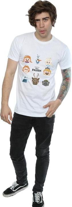 Actual product image Disney Mens Frozen Heads T-Shirt (XXL)
