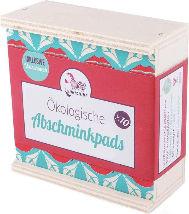 Actual product image Lamazuna Make-up remover pads 10 pieces incl. 1 sachet (Cleaning cloths)