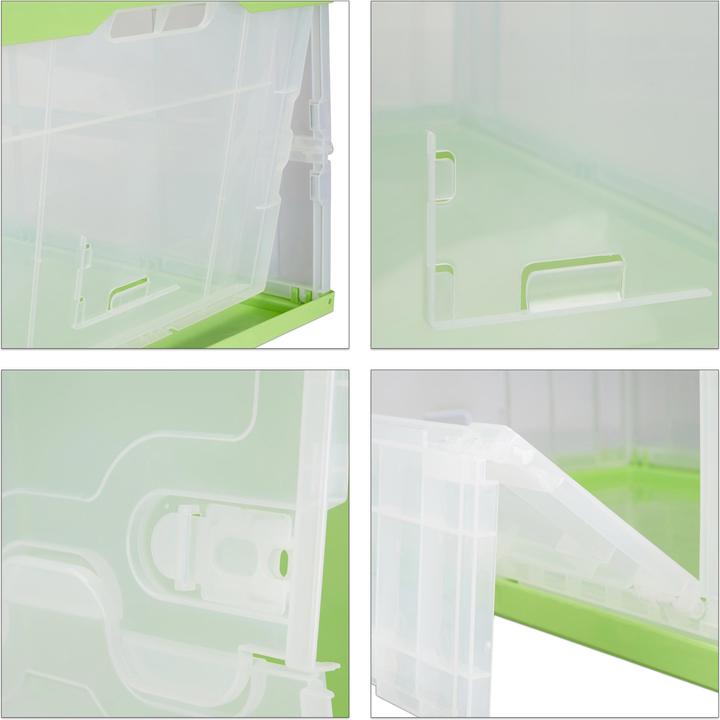 Produktbild Relaxdays Transportbox (59.5 x 39.5 x 31.5 cm, 74 l)