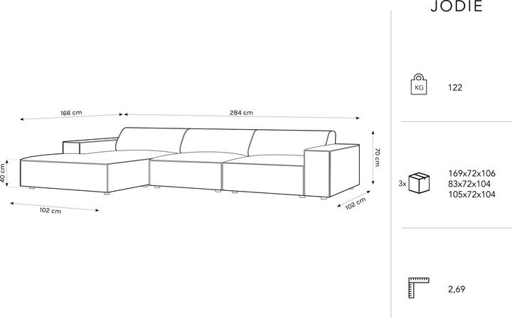 Produktbild Micadoni Jodie (Ecksofa)