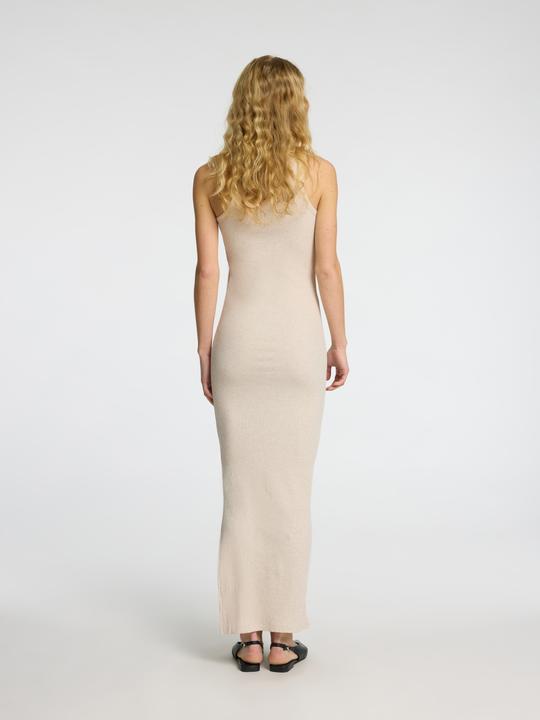 Actual product image Selected Femme Rippmuster Baumwoll Maxikleid (S)