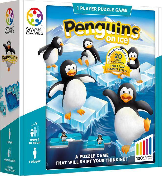 Immagine prodotto Smart Games Pinguini sul ghiaccio (Tedesco, Inglese, Francese, Italiano)