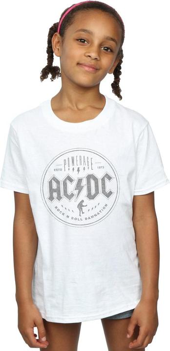 Image du produit AC/DC T-Shirt coton noir Rock N Roll Damnation pour fille (152, 158)