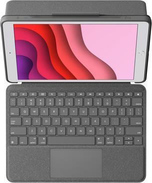 Image du produit Logitech Combo Touch (ING. Int., iPad 2019 (7e gène), iPad 2020 (8. Gen), iPad 2021 (9e génération))