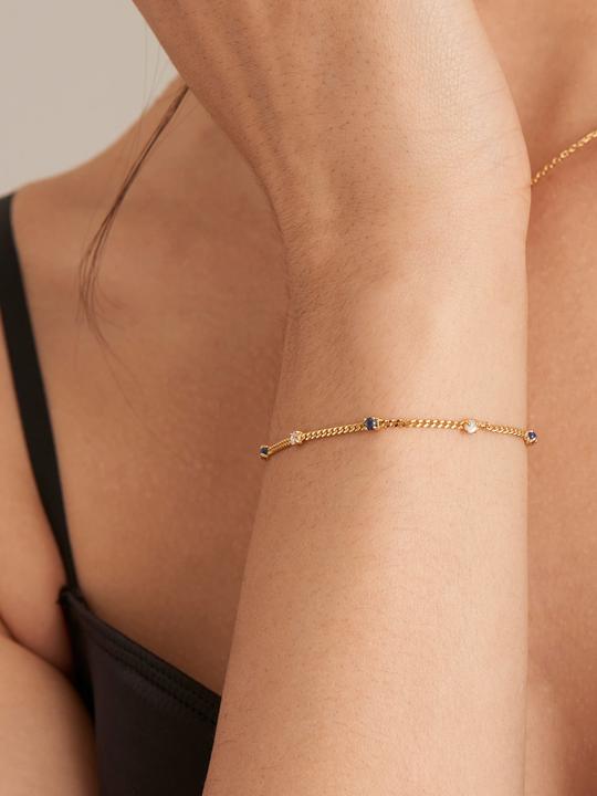 Immagine prodotto Ania Haie Bracciale Lapis a catena in argento 925 (16.50 cm, Argento 925)