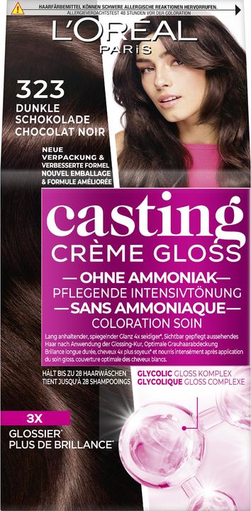 Produktbild L'Oréal Paris Casting Creme (323 Dunkle Schokolade)