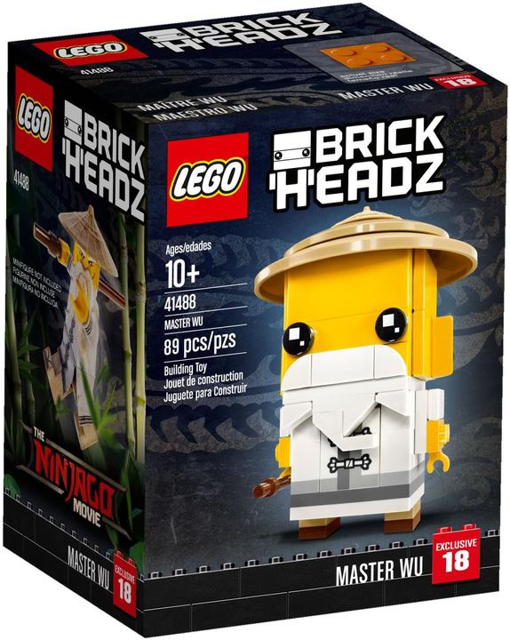 Produktbild LEGO BrickHeadz - Meister Wu (41488, LEGO Brickheadz)
