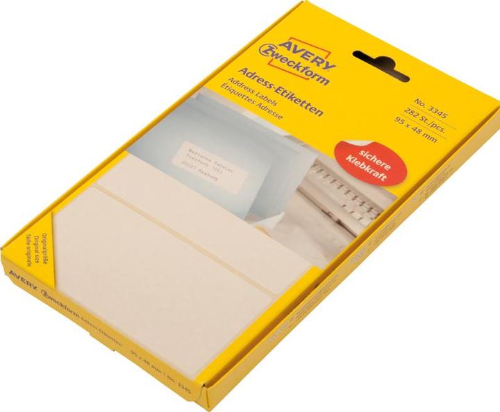 Image du produit Avery Étiquettes d'adresse