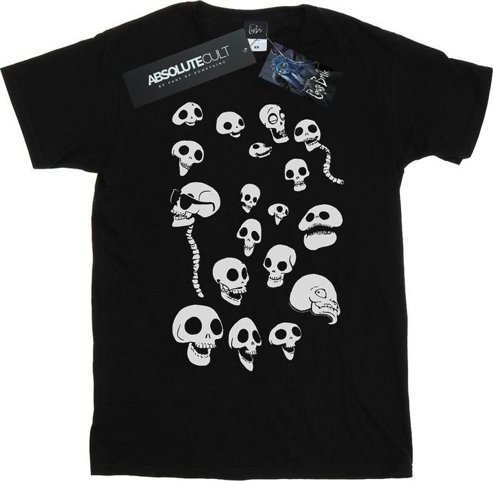 Immagine prodotto Corpse Bride Afterlife Skulls Maglietta Ampia Donna (S)