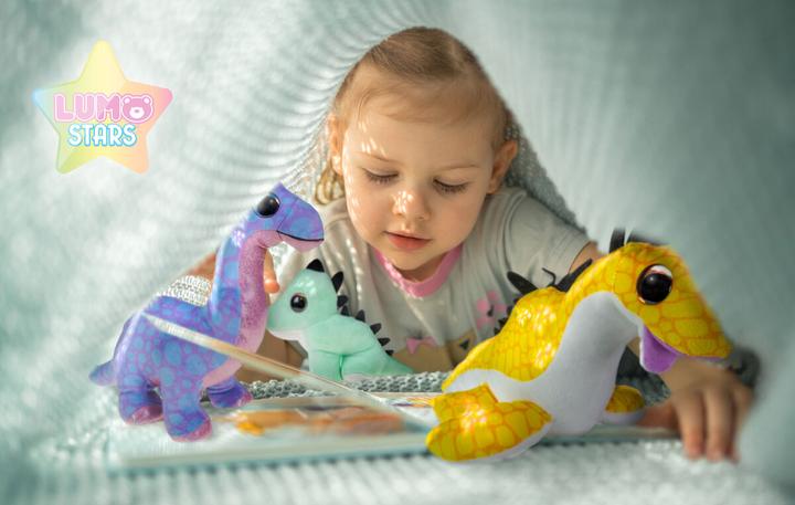 Image du produit Lumo Stars Peluche - Dino plésiosaure, 15 cm (15 cm)
